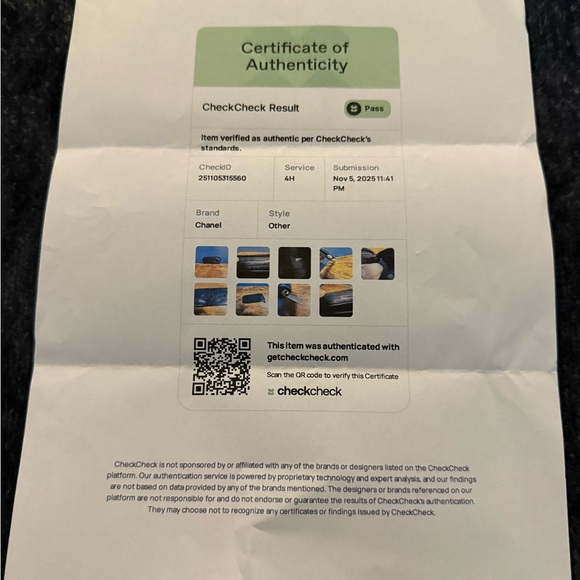 Authentic CHANEL Black Leather Wallet - Picture 10 of 12